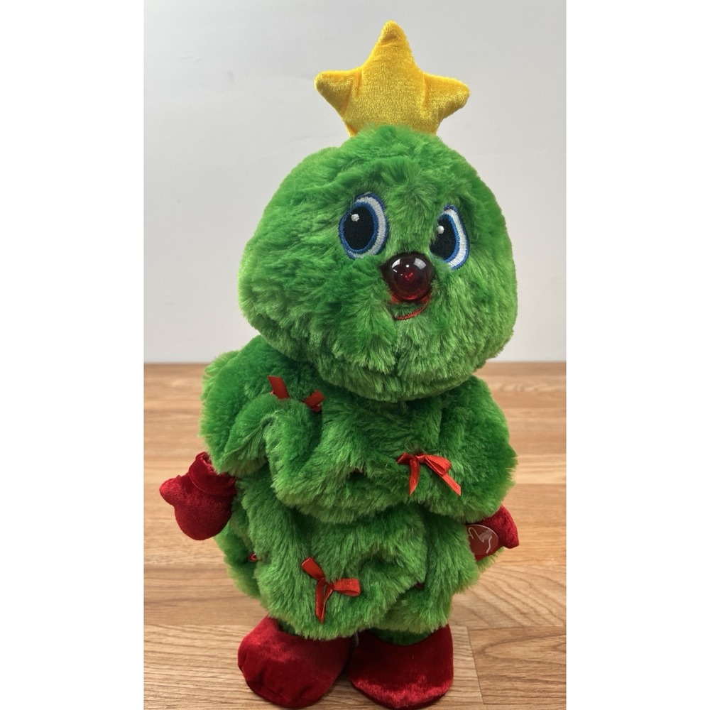 Dan Dee Plush Light Up Singing Dancing Christmas Tree "Rockin Around The Christm